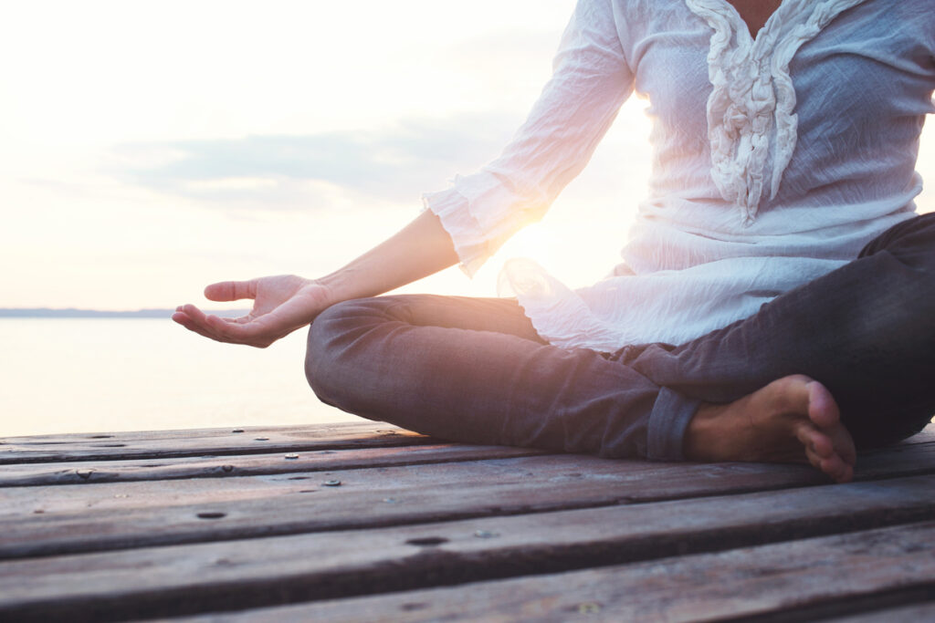 deep meditation open mind